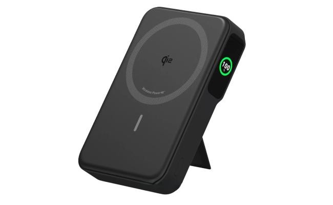 Anker MagGo power Bank 10000mAh Ultra-fast Magnetic Charging 15W USB Type-C with smart Display - Black
